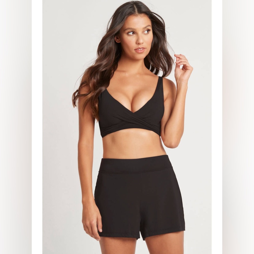 Sea Level Swim Shorts In Black Women’s‎ Size 16